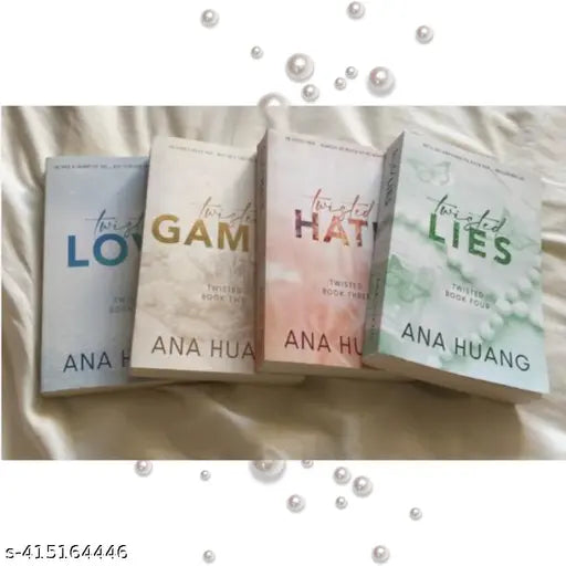 Twisted Series a Ana Huang Series. TWISTED LOVE + TWISTED HATE + TWISTED LIES + TWISTED GAME.  PAPERBACK .  BOXX TYPE SET.