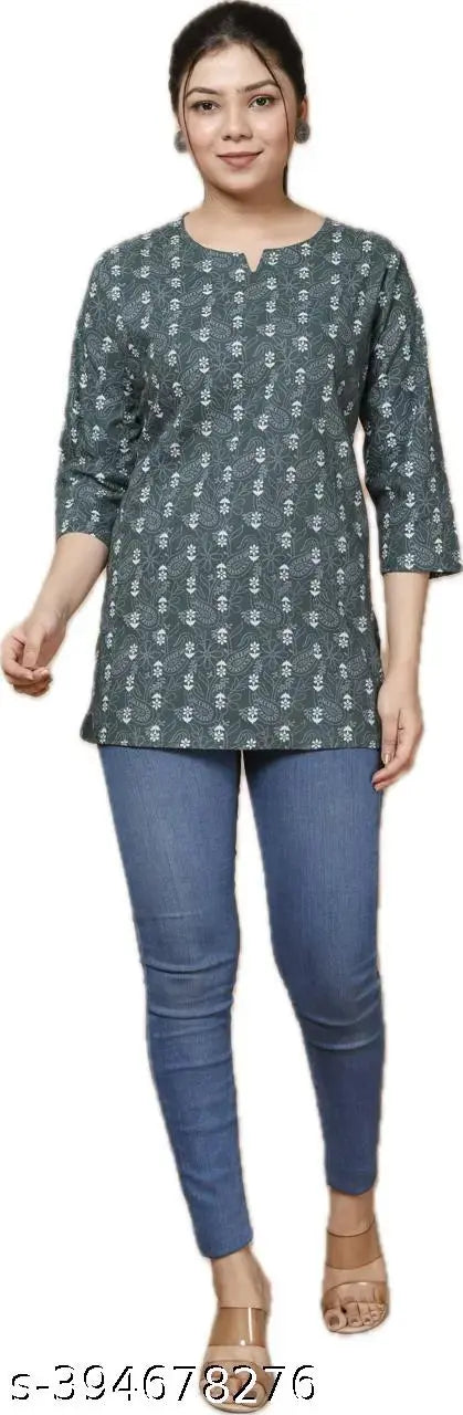 short cotton tops