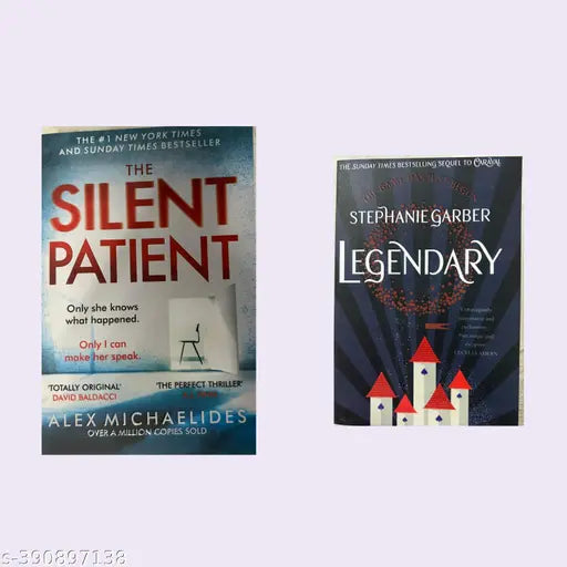 BOOK HUB  SILENT PATIENT AND LEGENDARYTHE COMBO PACK OF 2