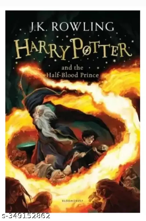 Harry Potter And The Half Blood Part -6 (English  Paperback  J. K. Rowling)