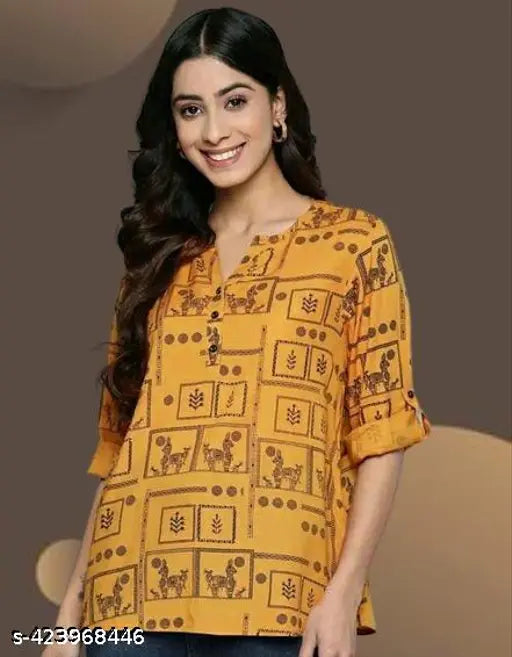 women trendy top
