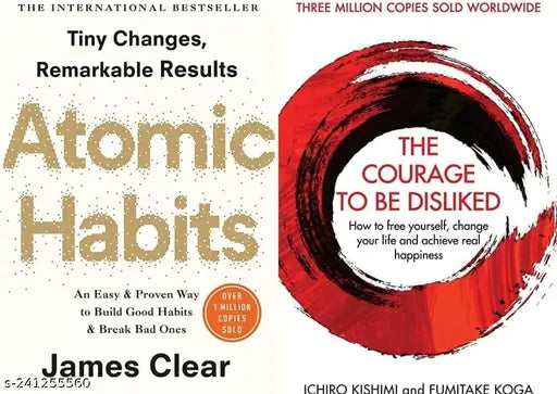 ATOMIC HABITS + THE COURGE TO BE DISLIKED