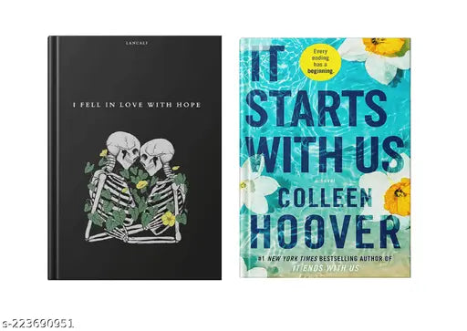 I FELL IN LOVE WITH HOPE BY LANCALI +IT STARTS WITH US BY COLLEEN HOOVER