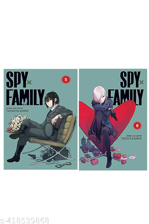 Manga comics best book--SPY FAMILY Vol--5 6 By Tatsuya Endo ( English  Paperback) Manga comics