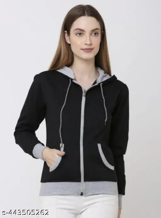 SATVIKK Women's Parka Hoodie / Jacket For Girls / Jacket For Women’s/Latest Solid Color Stylish Long Jacket / Women's Quilted Jacket/ Regular Fit Jacket/ ZARA Jackets