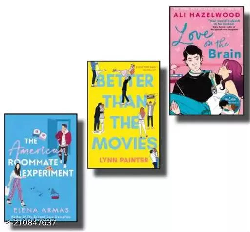 The American Roommate Experiment + Better Than The Movies + Love On The Brain (Romantic Combo Of 3 Books)  (Paperback  Ali Hazelwood)