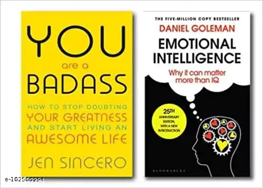 You are a Badass + Emotional Intelligence (2 Books Combo