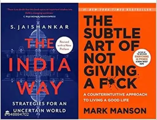 The India Way : Strategies for an Uncertain World & The Subtle Art of Not Giving a F*: A Counterintuitive Approach to Living a Good Life