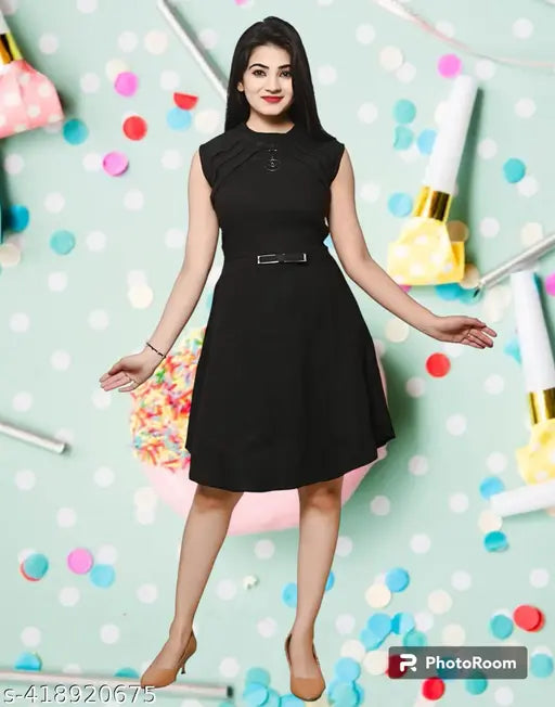 Girls Black Frock & Dress
