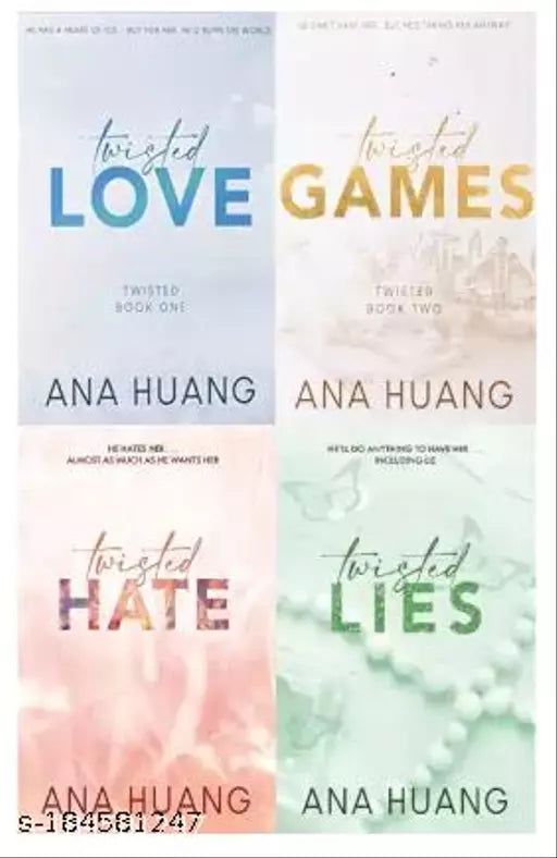 Twisted Series :- Twisted Love + Twisted Games + Twisted Hate + Twisted Lies (Paperback  Ana Huang)  (Paperback  Ana Huang)