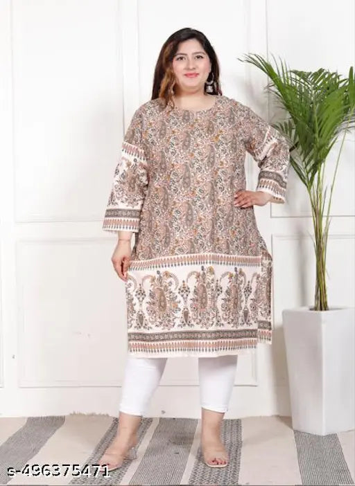 plus size kurta