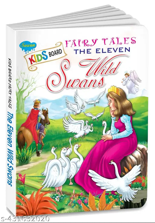 The Eleven Wild Swans book : Story reading board books  Educational book for kids  Storytelling book for kids (Hardcover).