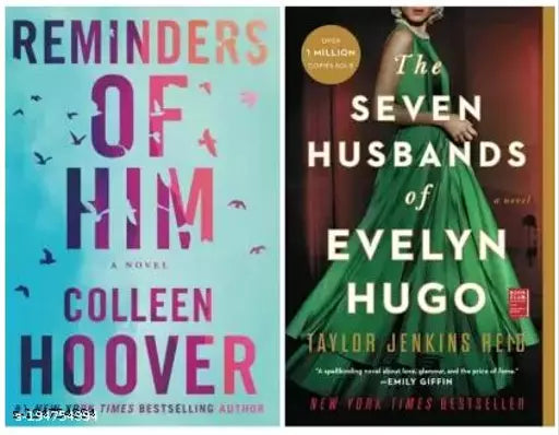 The Seven Husbands  + Reminders Of Him ( Set Of 2 Books ) (Paperback  Colleen hoover  Taylor Jenkins reid)