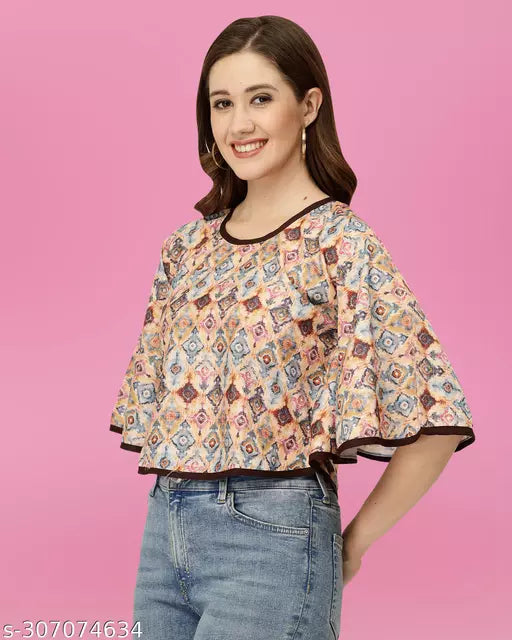 Top Womens tops fashion tops Girls crop tops Girls summer tops Girls printed tops Womens tops