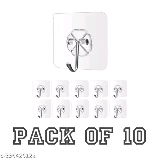 Pack of 10 Self Adhesive Hanger Hooks