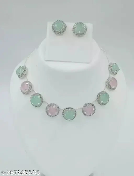 NEW LETES Necklace and Earrings