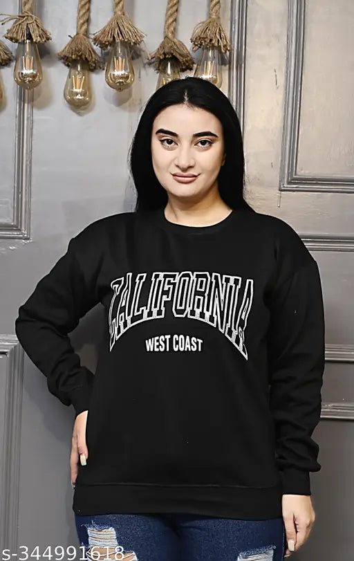 Woman Loose Sweatshirt