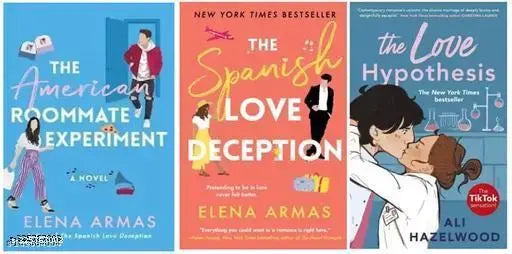 The American Roommate Experiment + The Spanish Love Deception +   The Love Hypothesis