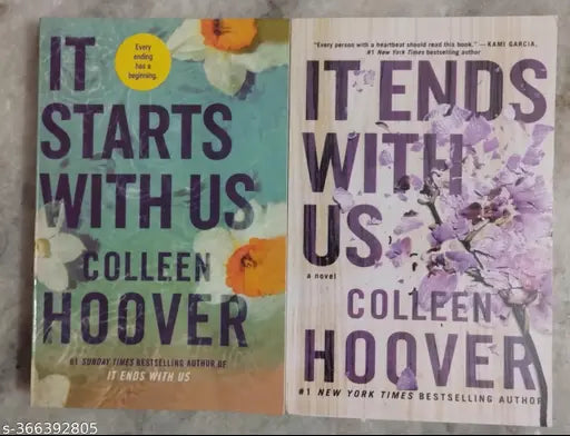 It Start With Us + It Ends With Us (English  Paperback  Colleen Hoover)