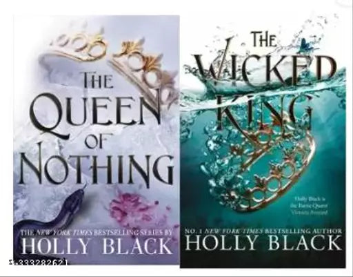 The Queen Of  (The Folk Of The Air #3) + The Wicked King (The Folk Of The Air #2) (Set Of 2 Books)  (Paperback  Holly black