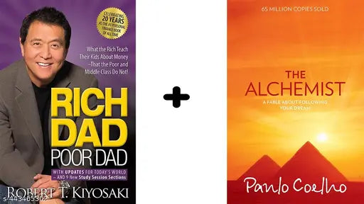 Combo of Rich Dad Poor Dad and The Alchemist