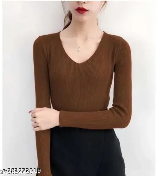 New Latest fancy V Neck Top For summer