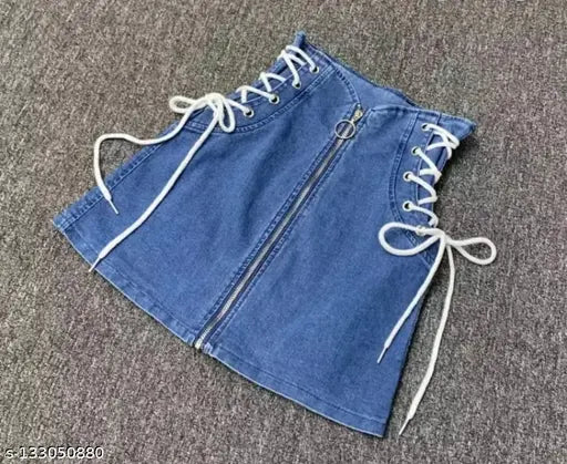 Woman Denim Skirt