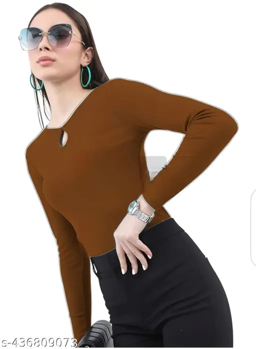 Neck Hole Full Sleeve Top