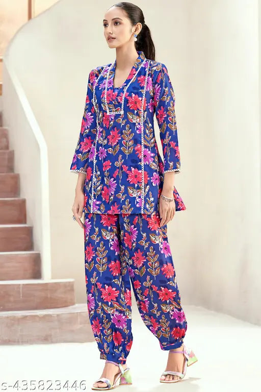 Women's printed  Co- Ord set