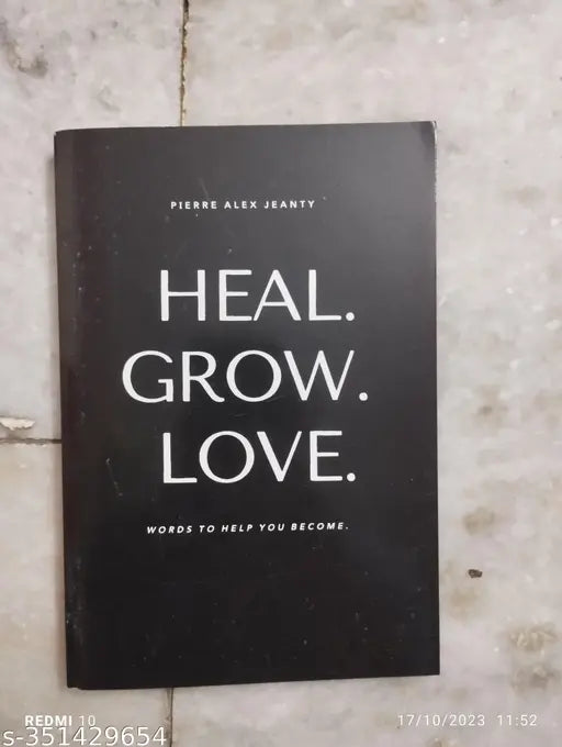 Heal Grow Love (English  Paperback  Pierre Alex Jeanty)
