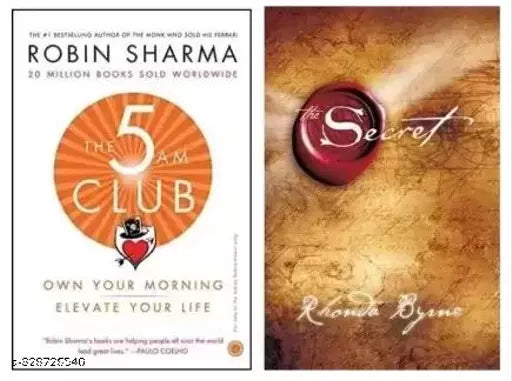 THE 5 AM Club +THE Secret (ENGLISH) (Paperback  Robin Sharma  Rhonda Byrne )