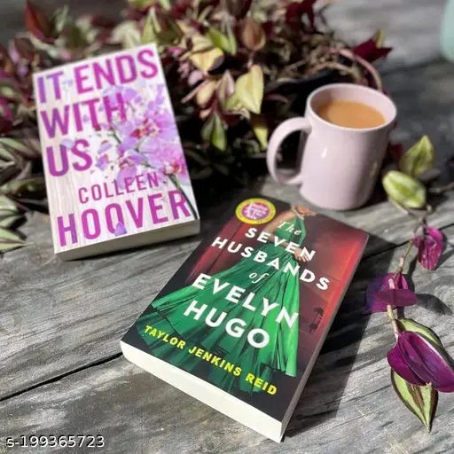 THE SEVEN HUSBANDS OF EVELYN HUGO By TAYLOR JENKINS REID + IT ENDS WITH US By COLLEEN HOOVER