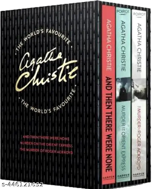 Set Of 3 Agatha Christie The World's Favourite