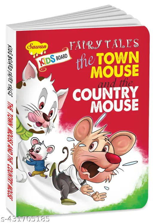 The Town Mouse and the Country Mouse book for kids : Storybooks for kids  Educational book for kids  Learning book for kids