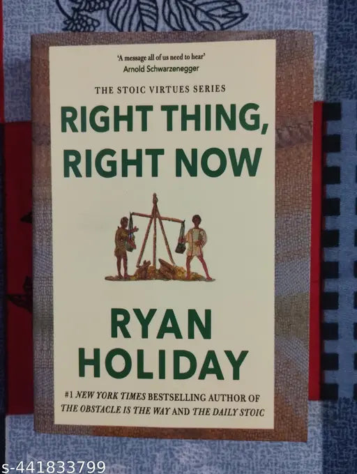 Right Thing  Right Now (English  Paperback  Ryan Holiday)