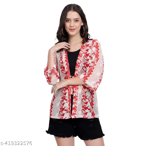 Woman Net Shrug