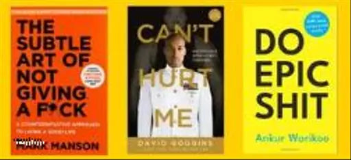 subtle art of not giving a f+ cant hurt me+ do epic shit (3 BOOKS COMBO)Fiction Novels