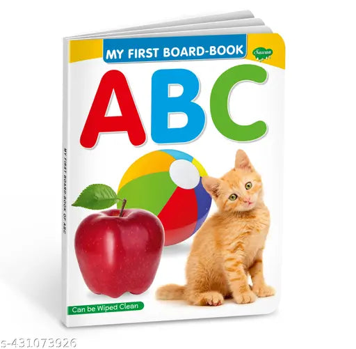 ABC board book for kids : Board books for kids  Children Learning book  Educational learning book (Hardcover).