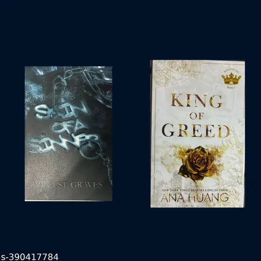 BOOK HUB King of Greed AND SKIN OF SHINE COMBO PACK OF 2