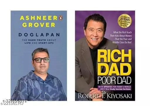 Doglapan And Rich Dad Poor Dad {English Paperback}