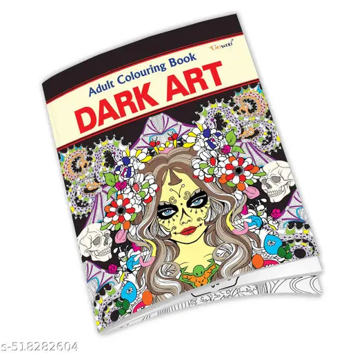 Dark Art - Adult Colouring Book : Creative art coloring  Relaxing colouring book  Adult coloring book for mindfulness