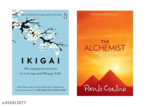 Ikigai + The Alchemist (English  Paperback  Hector Gracia  Paula Coelho)