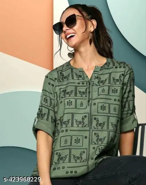 women trendy top