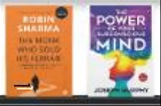 The Monk Who Sold His Ferrari+ The Power of Your Subconscious Mind (2 BOOKS COMBO) (ENGLISH PAPERBACK)