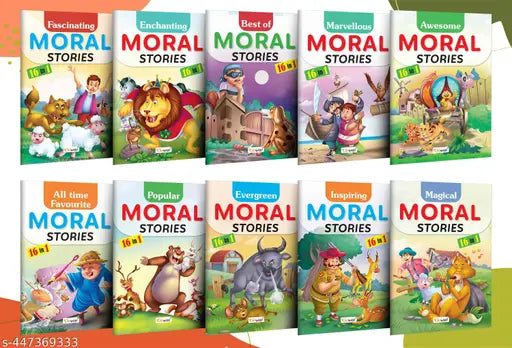 My first Story Book : Kids first Story little library  Story book for kids  Early learning books  Picture book collection for early readers  Pack Of 10 Story Books