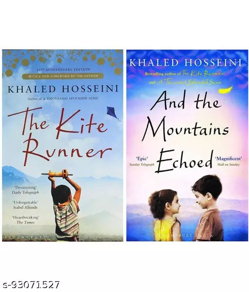 The Kite Runner + And the Mountains Echoed Product Bundle by Khaled Hosseini (Combo of 2 Books)