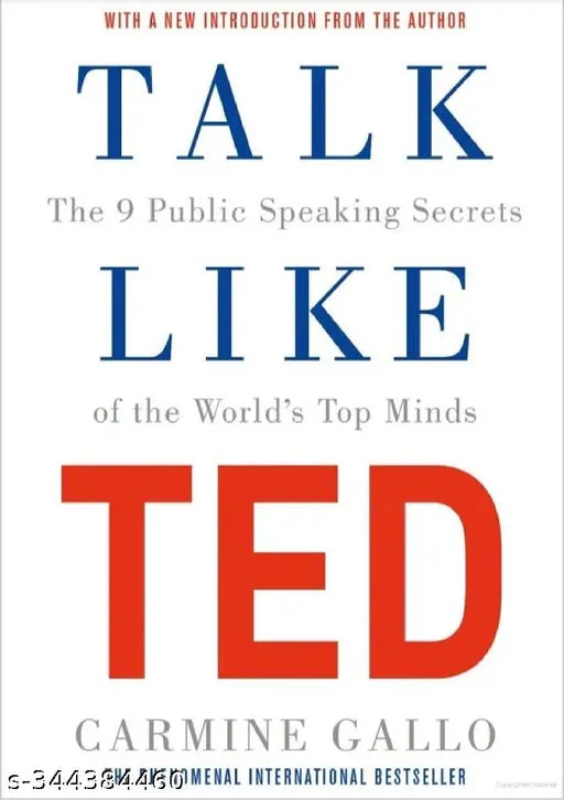 Talk Like Ted (English  Paperback  Carmine Gallo)