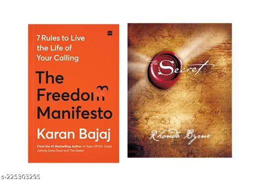 THE  FREEDOM MANIFESTO BY KARAN  + THE SECRET BY RHONDA BYRNE