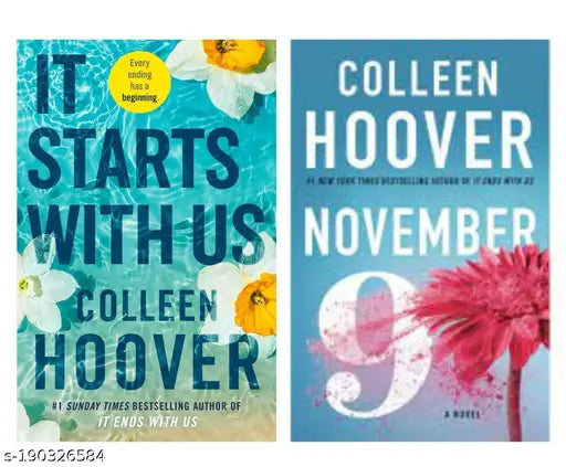 IT STARTS WITH US + NOVEMBER 9 BY COLLEEN HOOVER