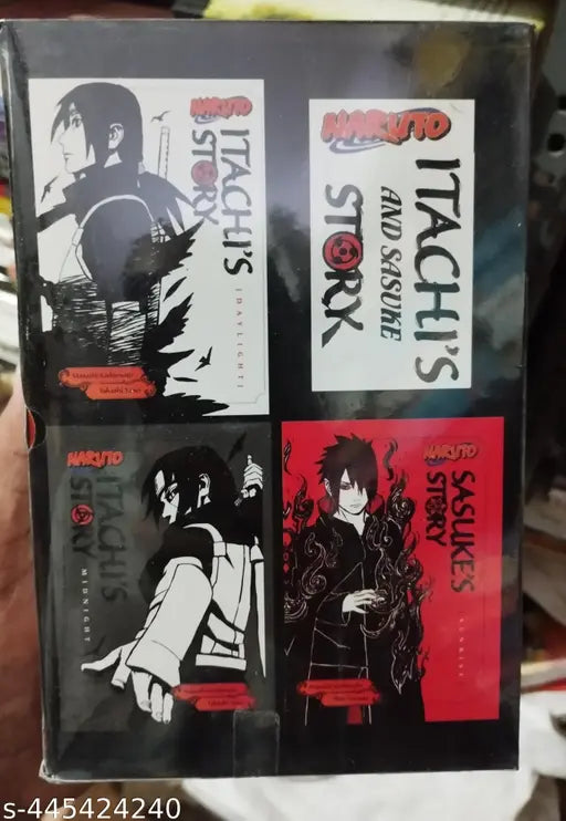 Naruto Itachi's And Sasuke Story :- Daylight Volume-1 + Midnight Volume-2 + Sunrise Volume-3 (English  Paperback  Takshi Yano)